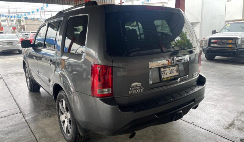 
HONDA Pilot 3 row Suv 4 pts piel 2013 full									