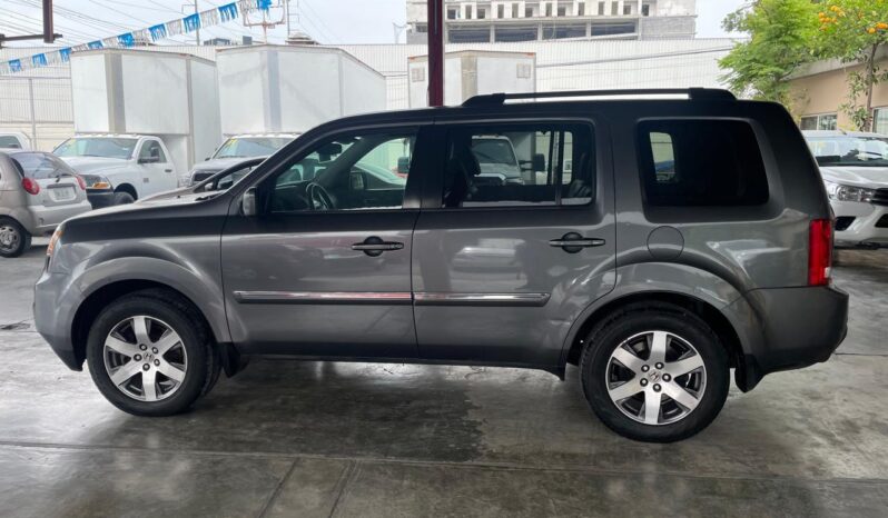 
HONDA Pilot 3 row Suv 4 pts piel 2013 full									