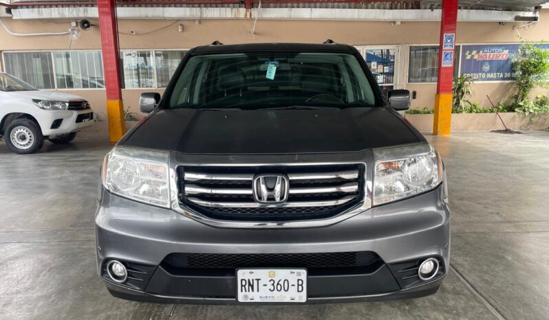 
HONDA Pilot 3 row Suv 4 pts piel 2013 full									