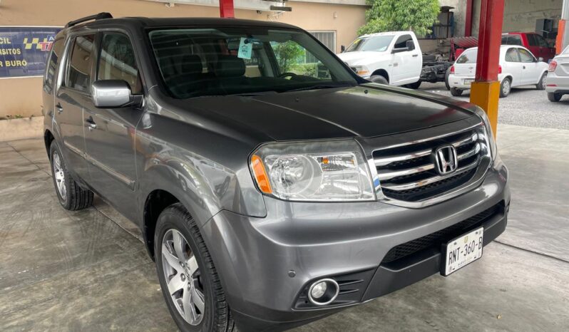 
HONDA Pilot 3 row Suv 4 pts piel 2013 full									